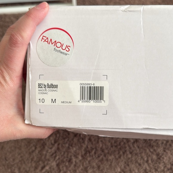 BNIB Women’s Maddie Talk Boot size 10 US in color cognac - Picture 5 of 5